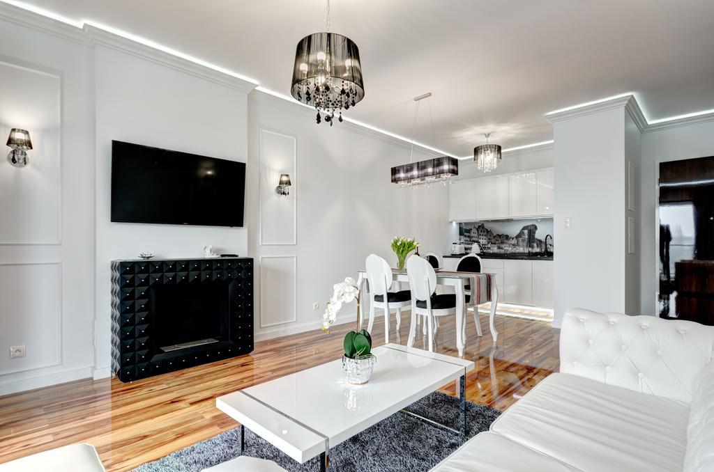 Luksusowy Apartament Good Morning 格但斯克 外观 照片